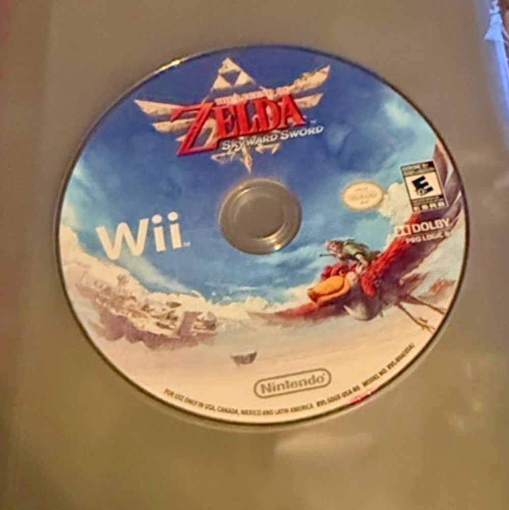 2011 The Legend of Zelda Skyward Sword Nintendo Wii Game Disc Only Tested Works
